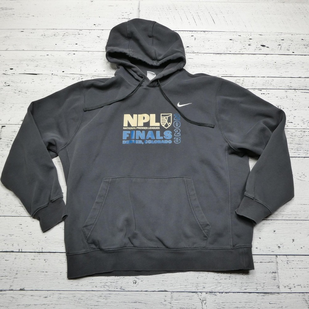 Nike‎ NPL Hoodie Mens XL 2023 National Premier Leagues Finals Denver Soccer